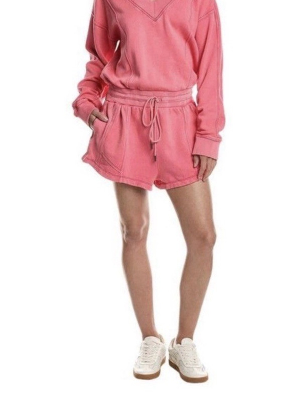FP Movement by Free People Coral Pink Romper